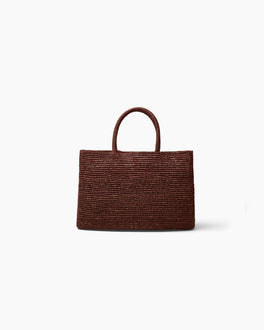 Die Charlotte Raffia Tasche Klein