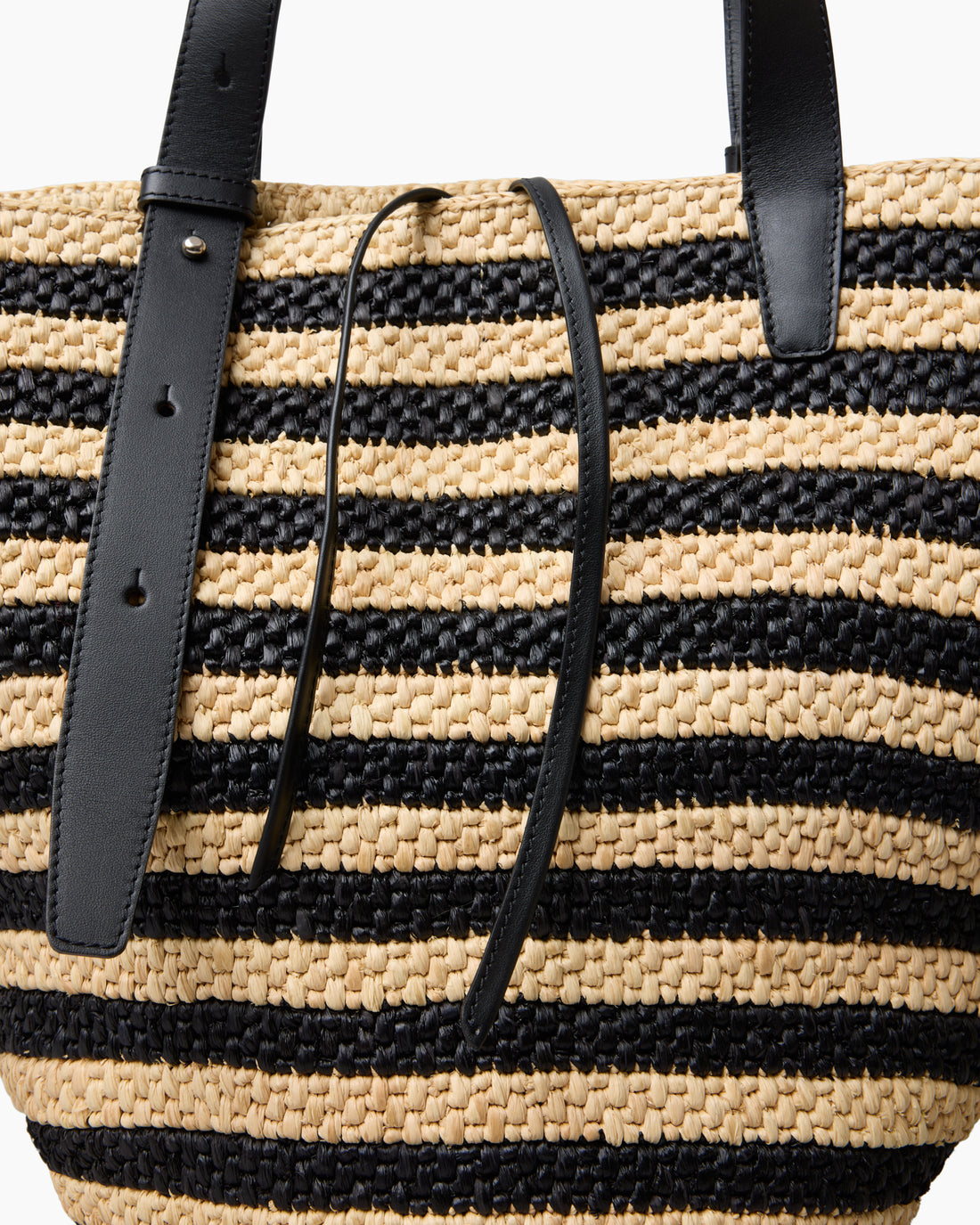 The Bianca Raffia Bag Large