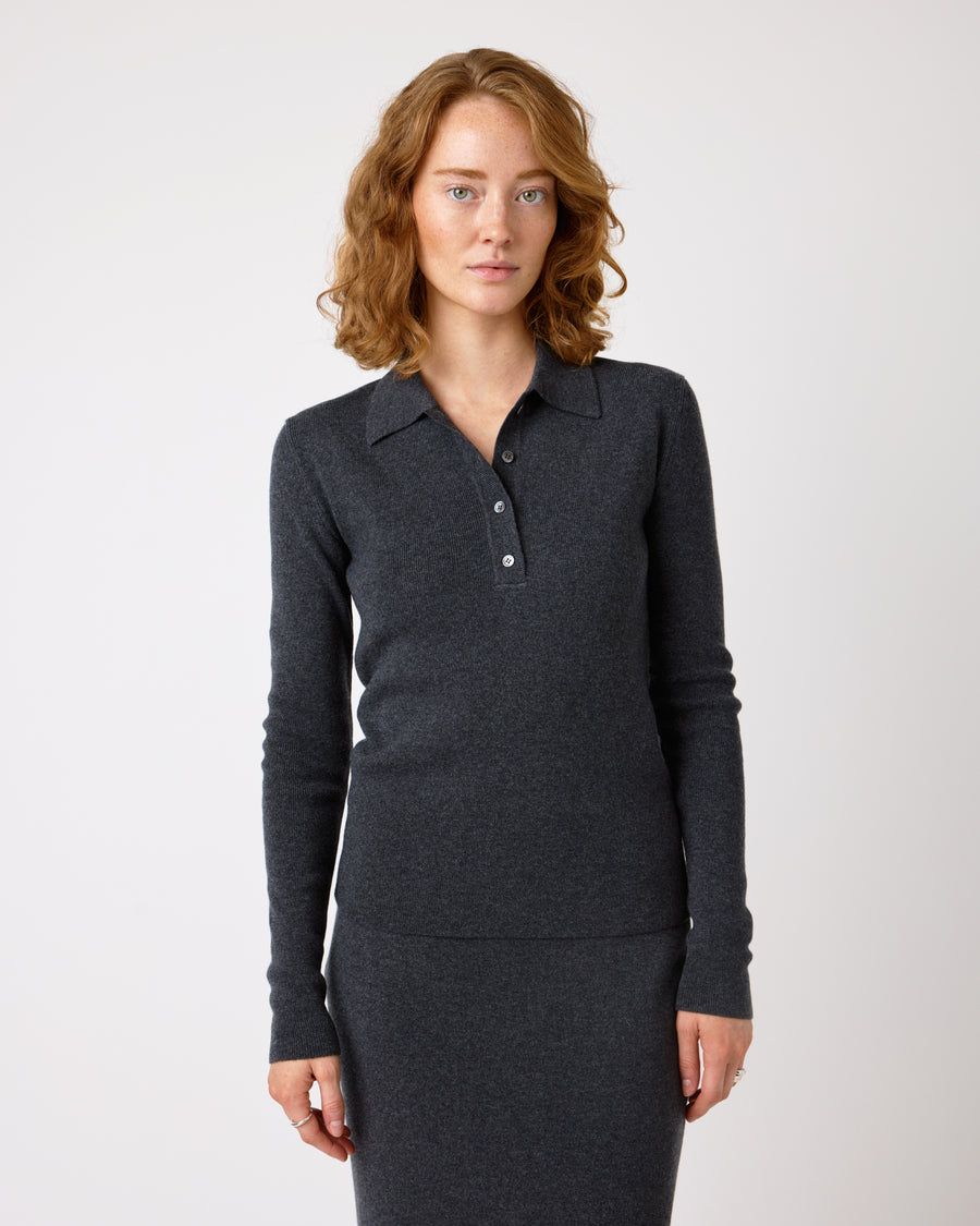 TRICOT x LIÉ STUDIO Polo