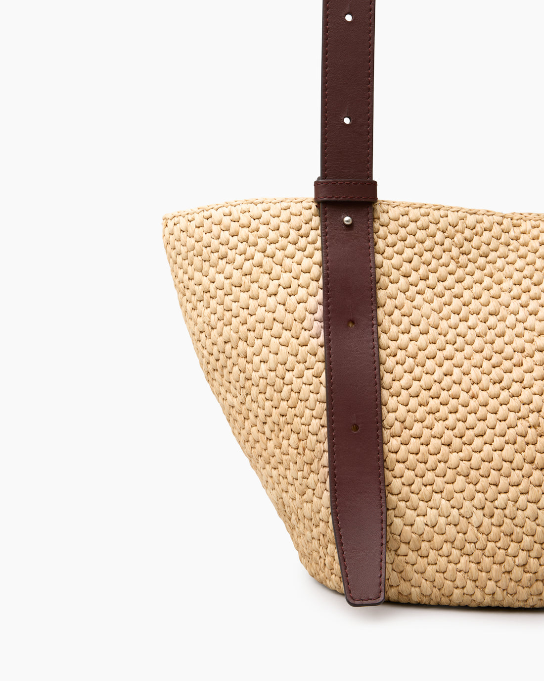 The Bianca Raffia Bag Small