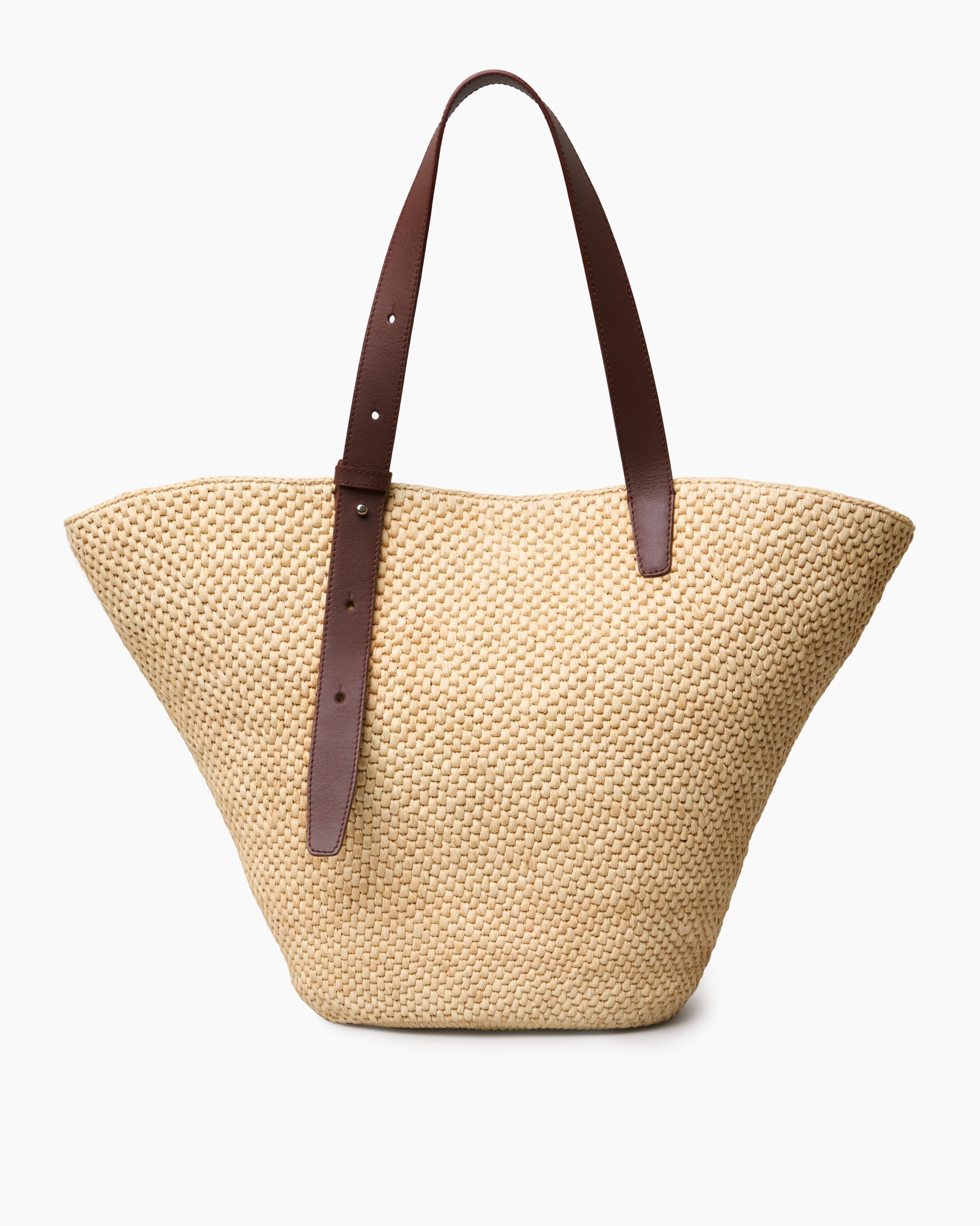 The Bianca Raffia Bag Large
