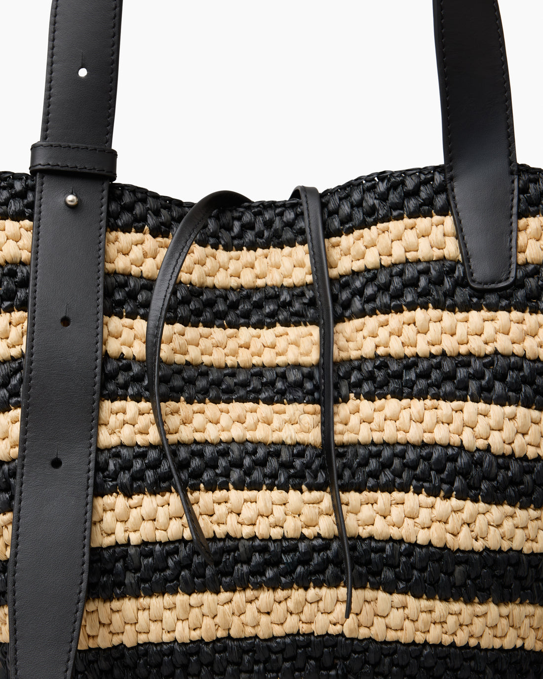 The Bianca Raffia Bag Small