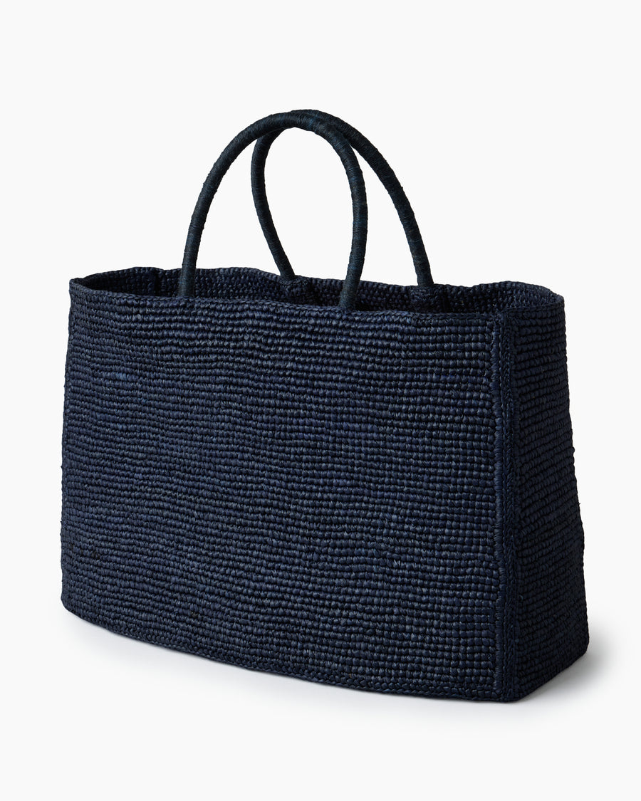 The Charlotte Raffia Bag Large