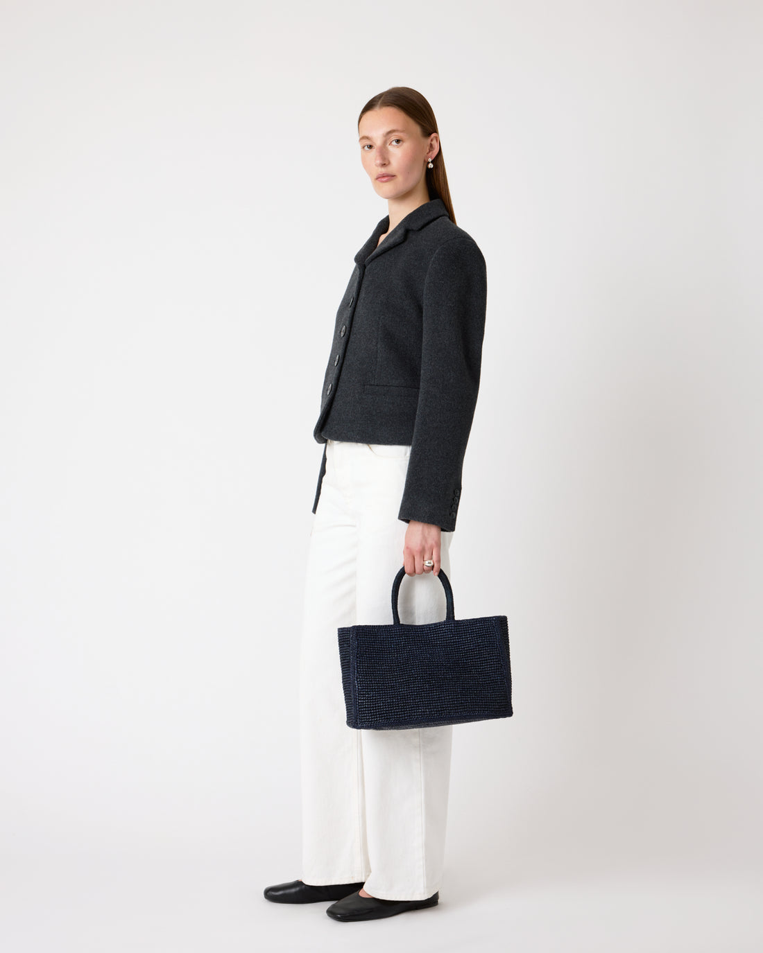 The Charlotte Raffia Bag Small