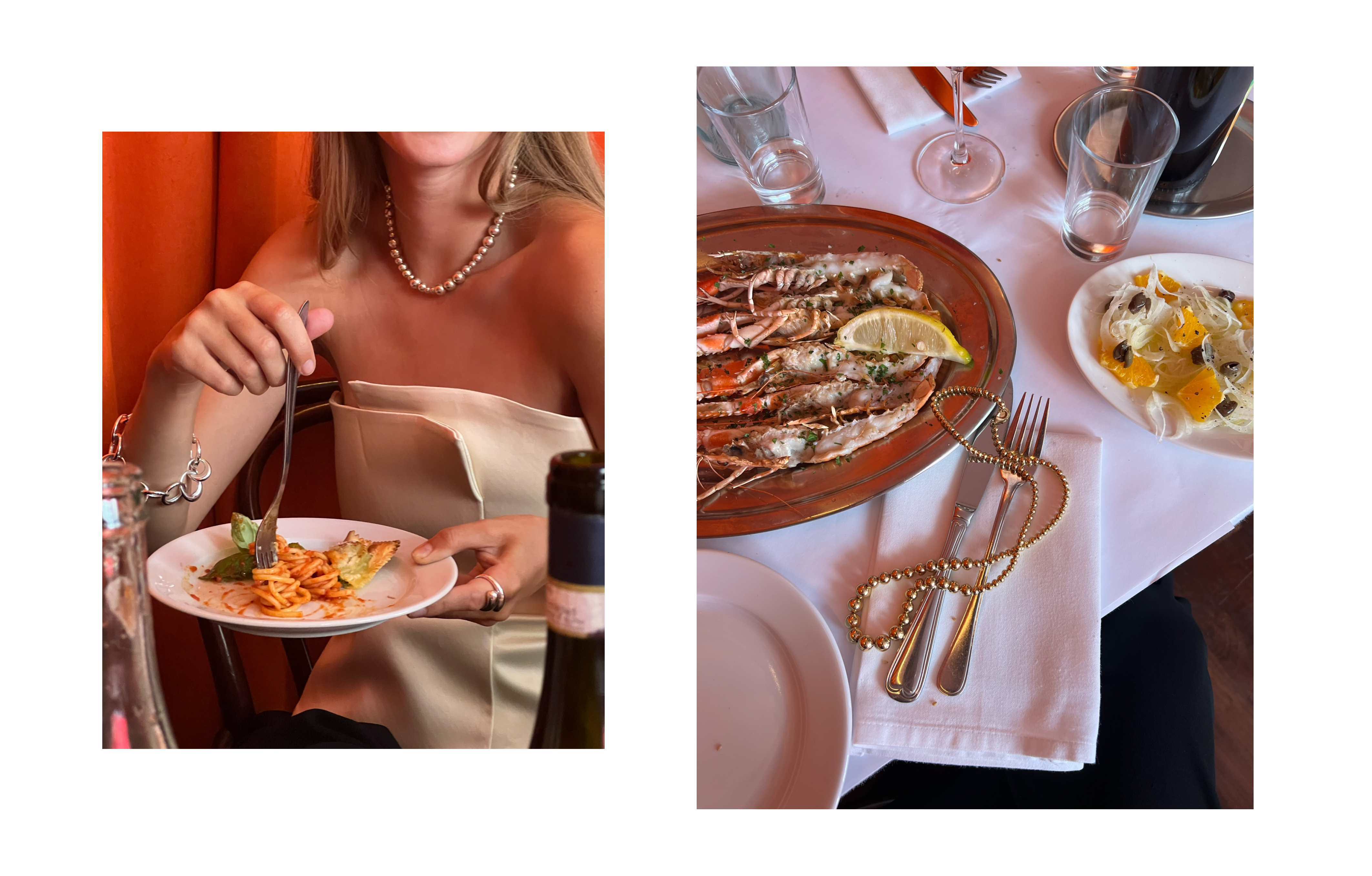 The Holiday Drop was shot at the restaurant Bar La Una, serving us some lovely dishes for the shoot.